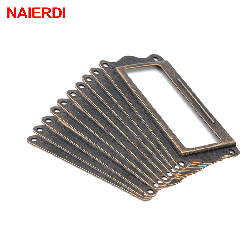 Furniture Hardware Names - 10 Chiếc Naierdi Đồng Thau Giả