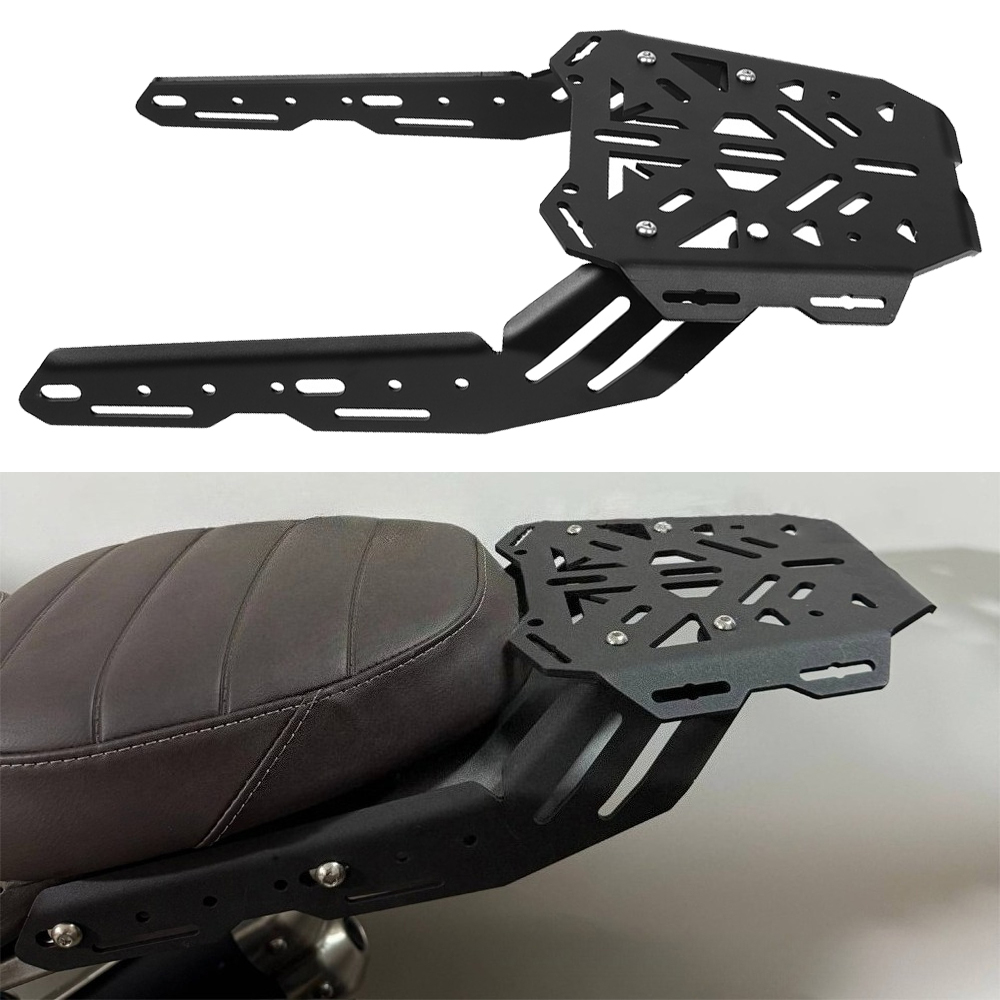 Shelf Bracket Pair - Rear Tail Luggage Rack For Scrambler