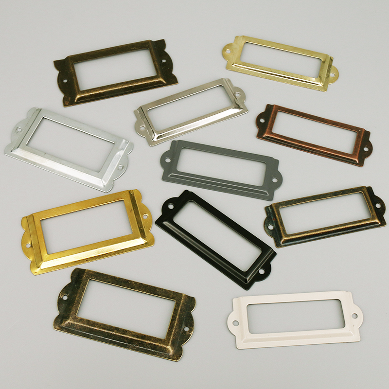Furniture Hardware Names - 4 Chiếc Cổ Tag Sắt Nhãn