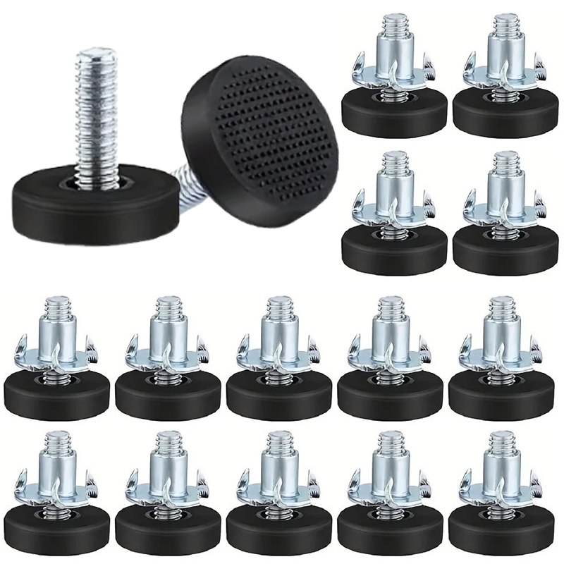 Furniture Leveling Hardware - 20Pcs Adjustable Feet Pads with Nuts