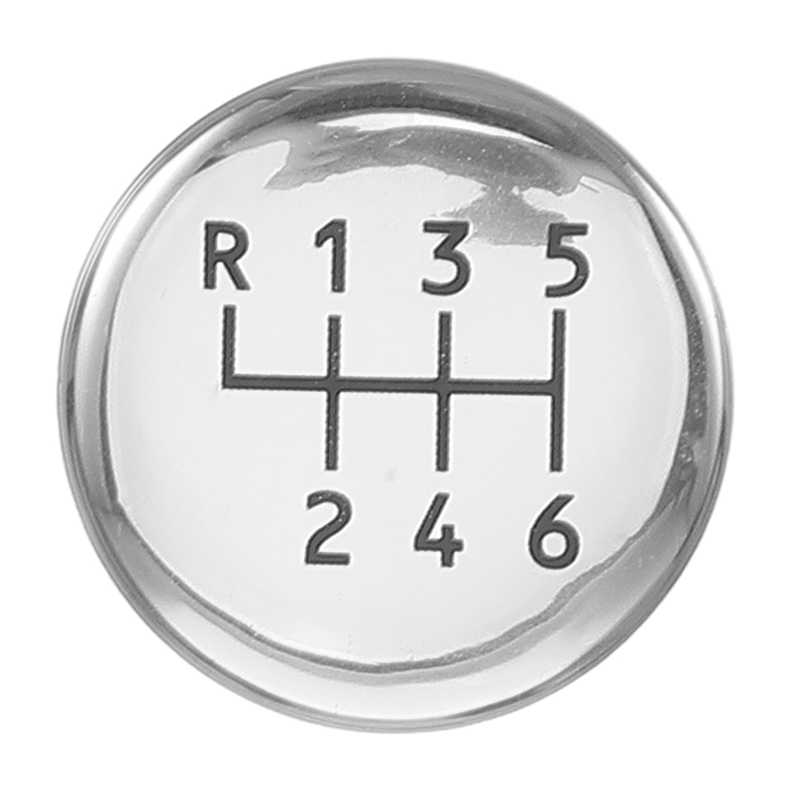 Cabinet Knob Round - Manual Transmission Shift Sticker Universal Round