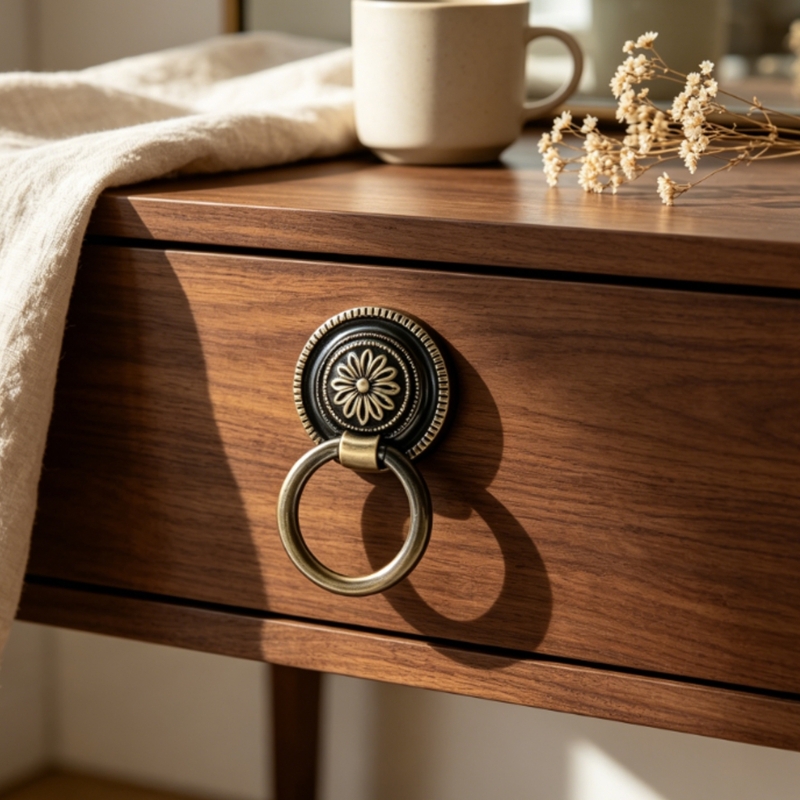 Furniture Hardware With Backplate - Gói 6 Bộ Phần Cứng Ngăn