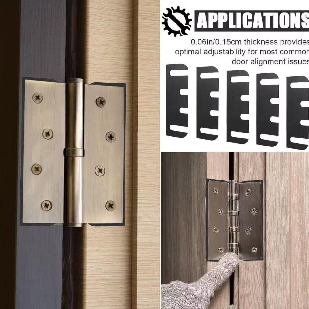 Furniture Leveling Hardware - 5pcs Professional Thickness Adjustable Door Hinge
