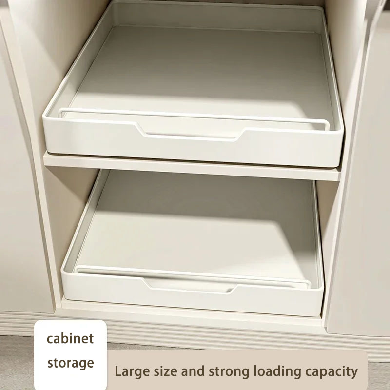 Drawer Slide Pair - New Kitchen Storage Rack with Slide