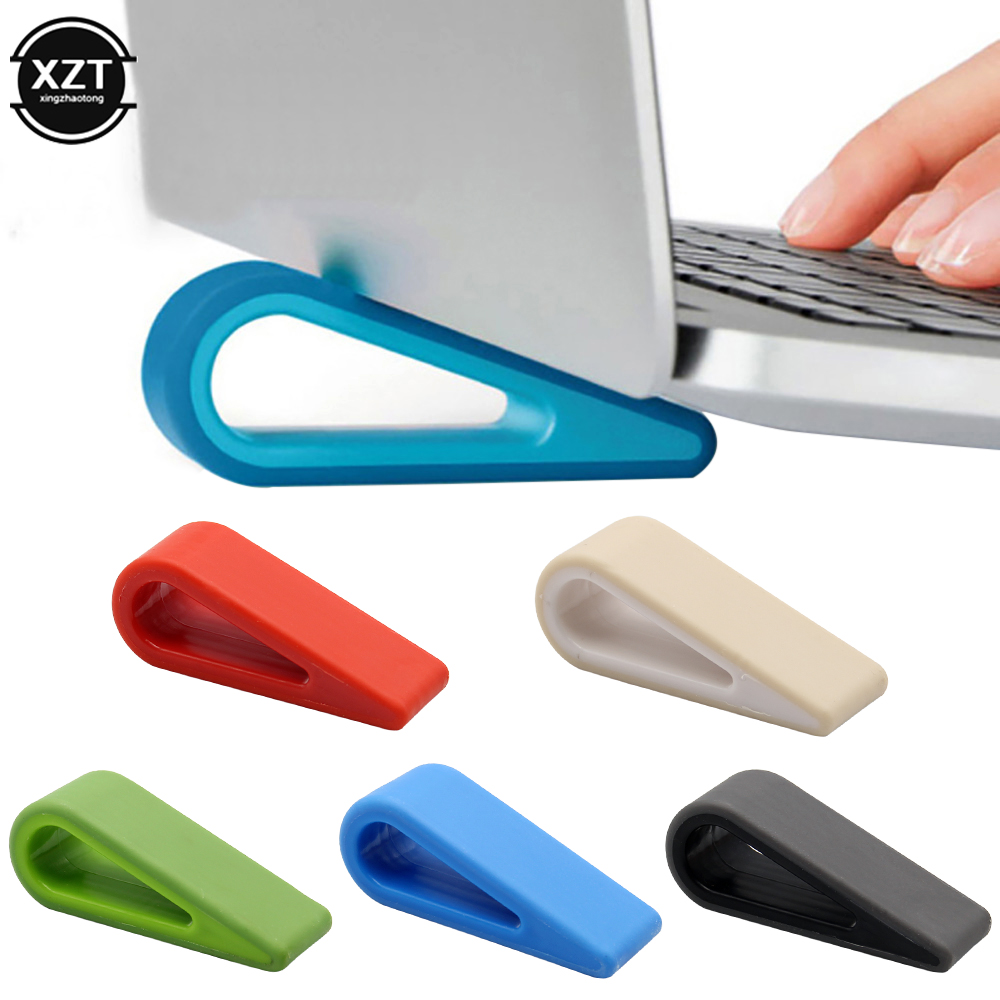 Shelf Bracket Pair - Portable Simple Laptop Stand Adjustable Cooling