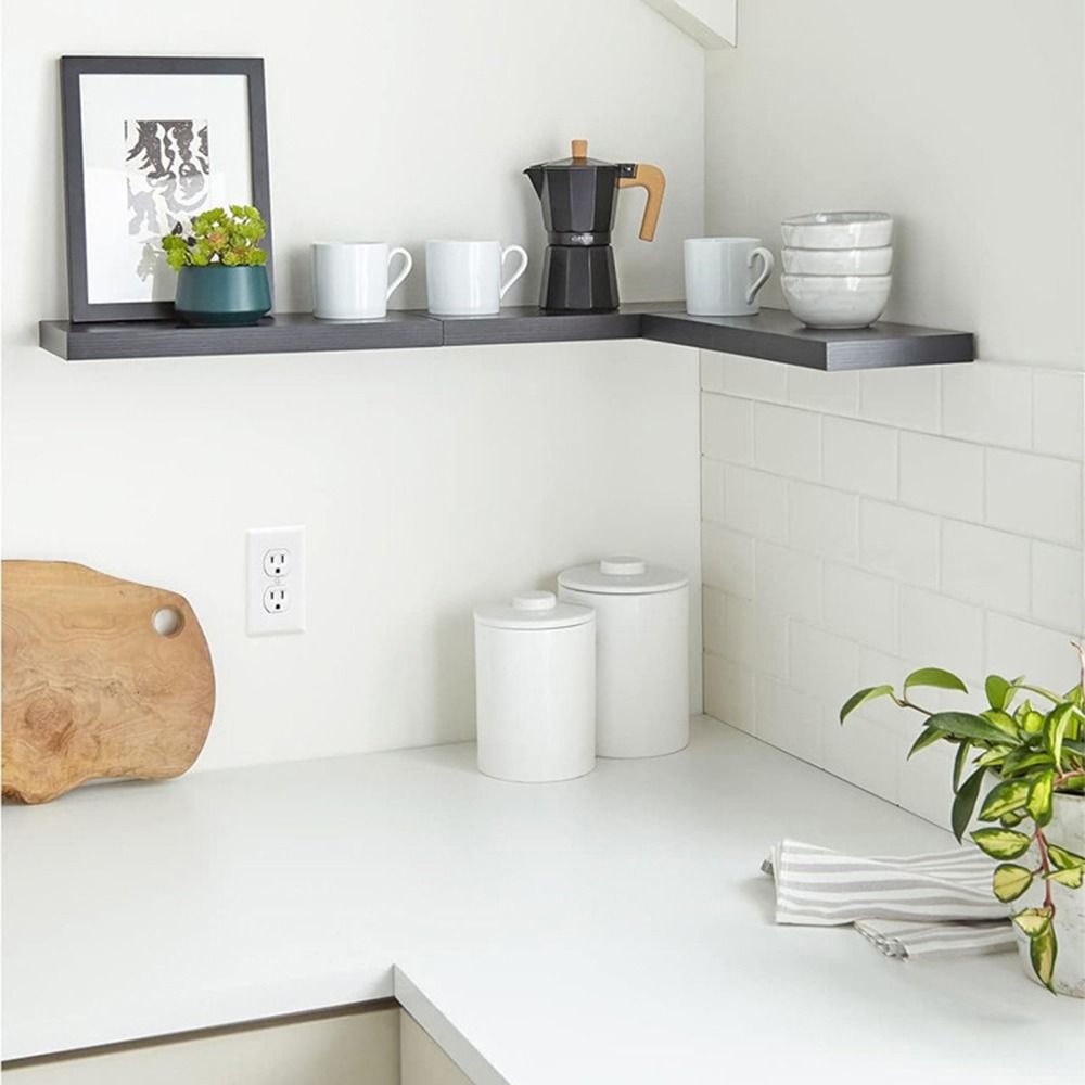 Wooden Hanging Storage Rack Du - đánh giá và giá Shelf Bracket Pair