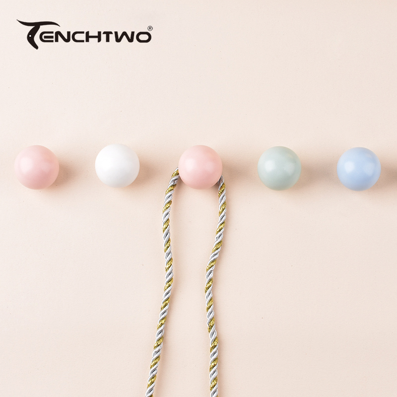 Round Ceramic Hook Clothes Han - đánh giá và giá Furniture Hardware Products