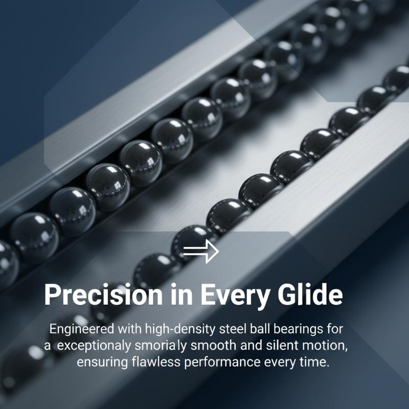 Ball Bearing Smooth Glide Draw - đánh giá và giá Drawer Slide Pair