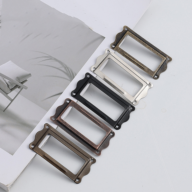 Cổ Điển Giữ Nhãn Cổ Thẻ Thư Vi - đánh giá và giá Furniture Hardware Names