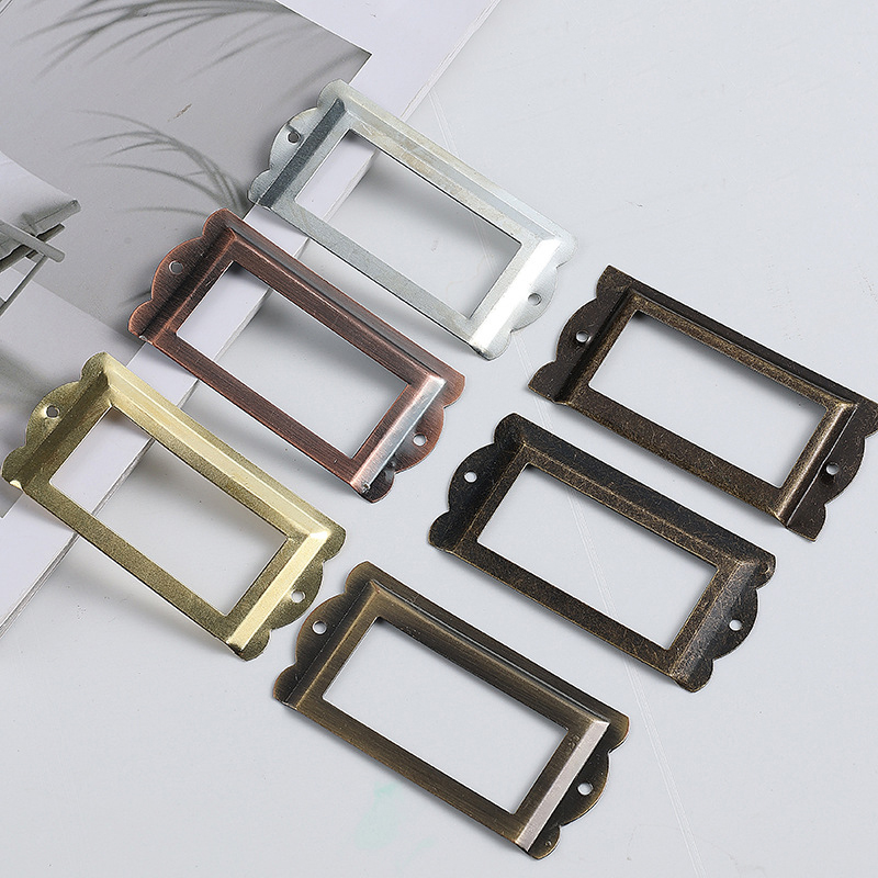 Cổ Điển Giữ Nhãn Cổ Thẻ Thư Vi - đánh giá và giá Furniture Hardware Names