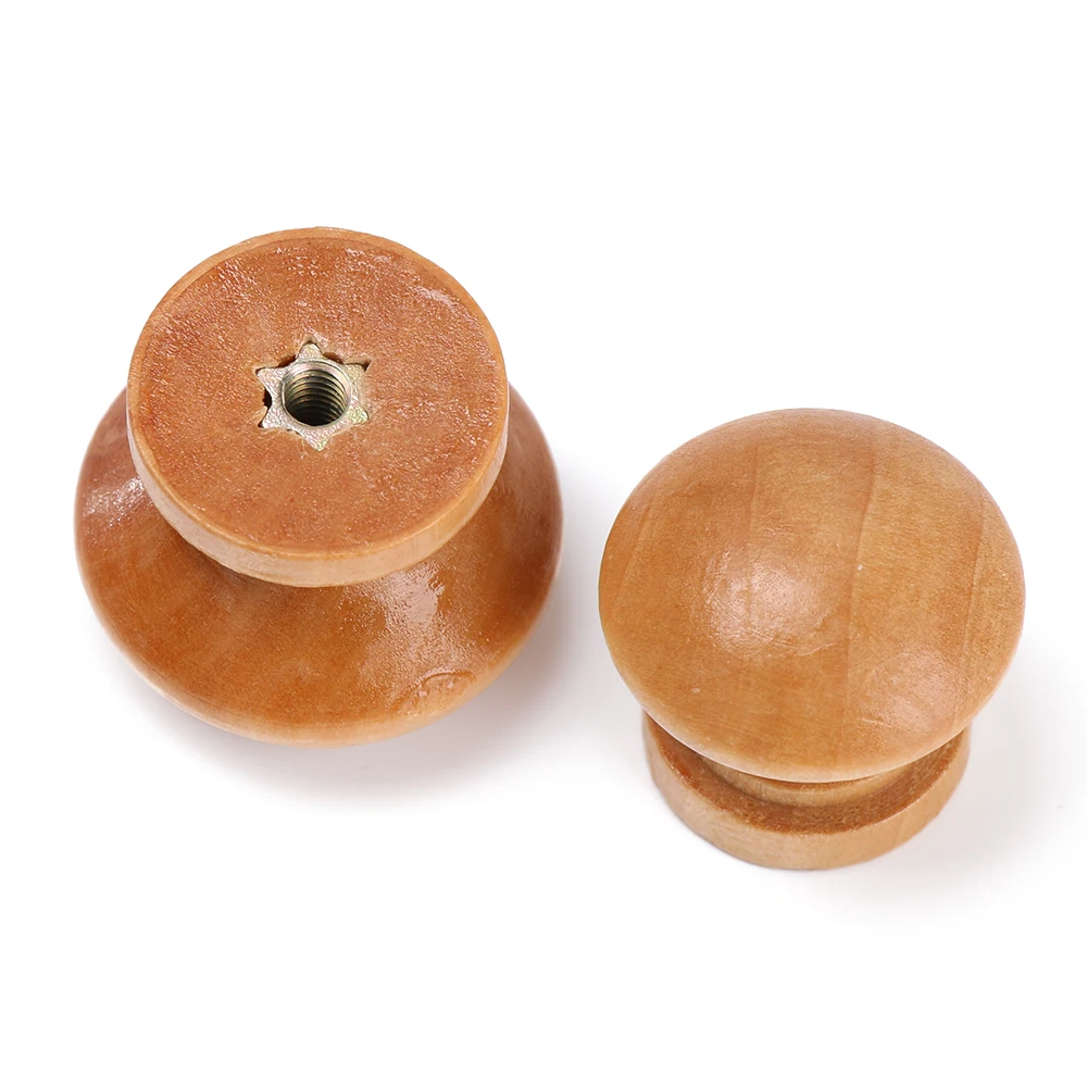 10pcs/Lot Round Shape Natural  - đánh giá và giá Cabinet Knob Round