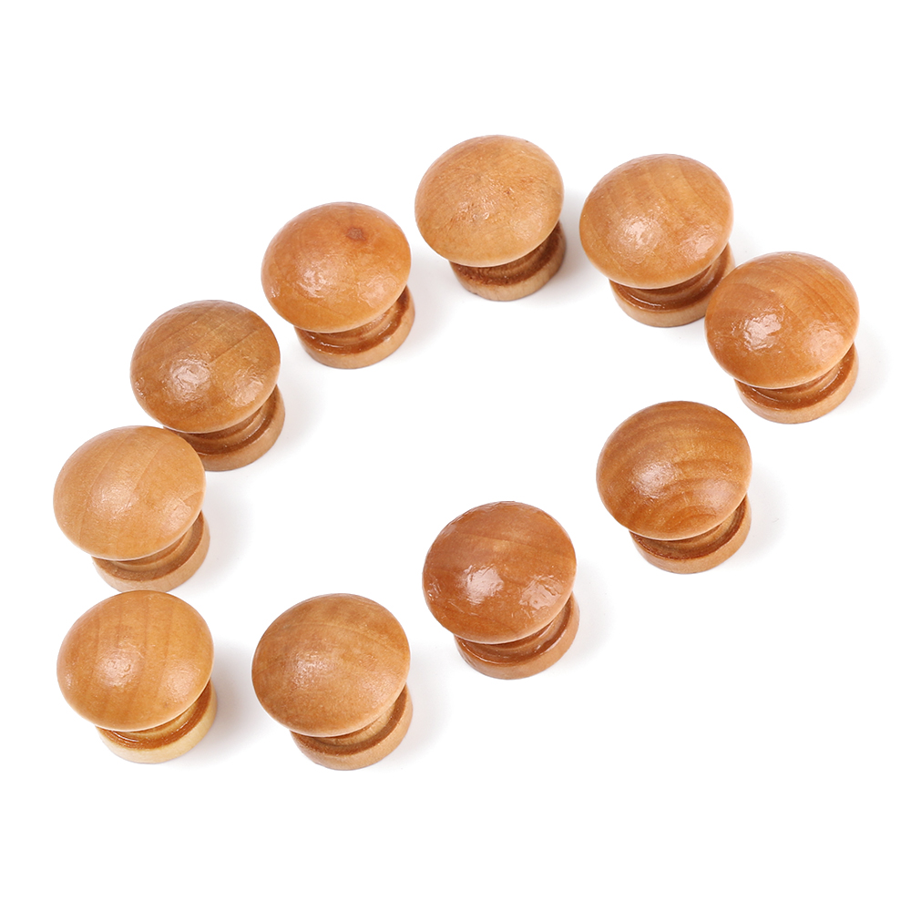 10pcs/Lot Round Shape Natural  - đánh giá và giá Cabinet Knob Round