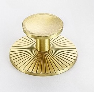 Solid Brass Handles for Cabine - đánh giá và giá Furniture Hardware With Backplate