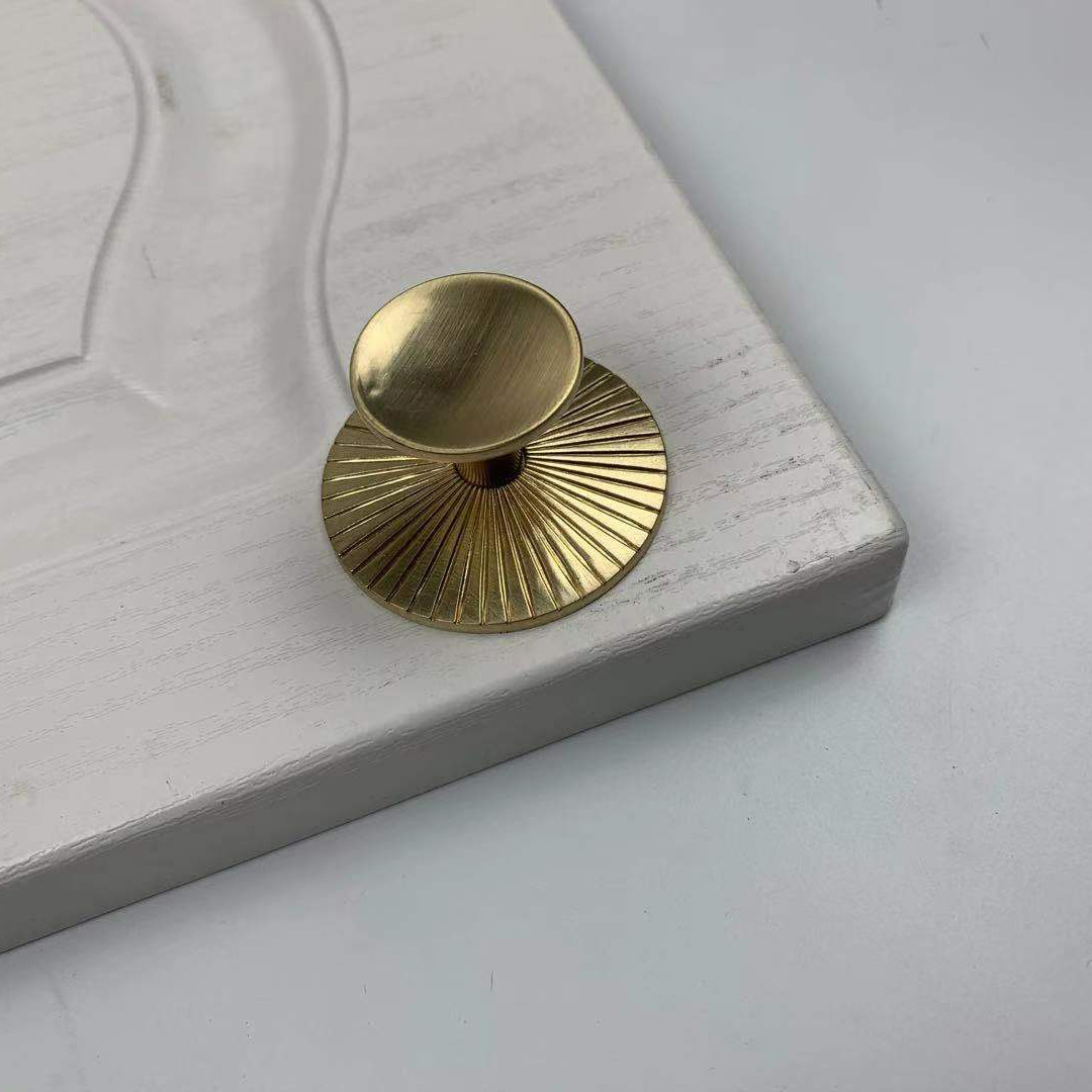 Solid Brass Handles for Cabine - đánh giá và giá Furniture Hardware With Backplate