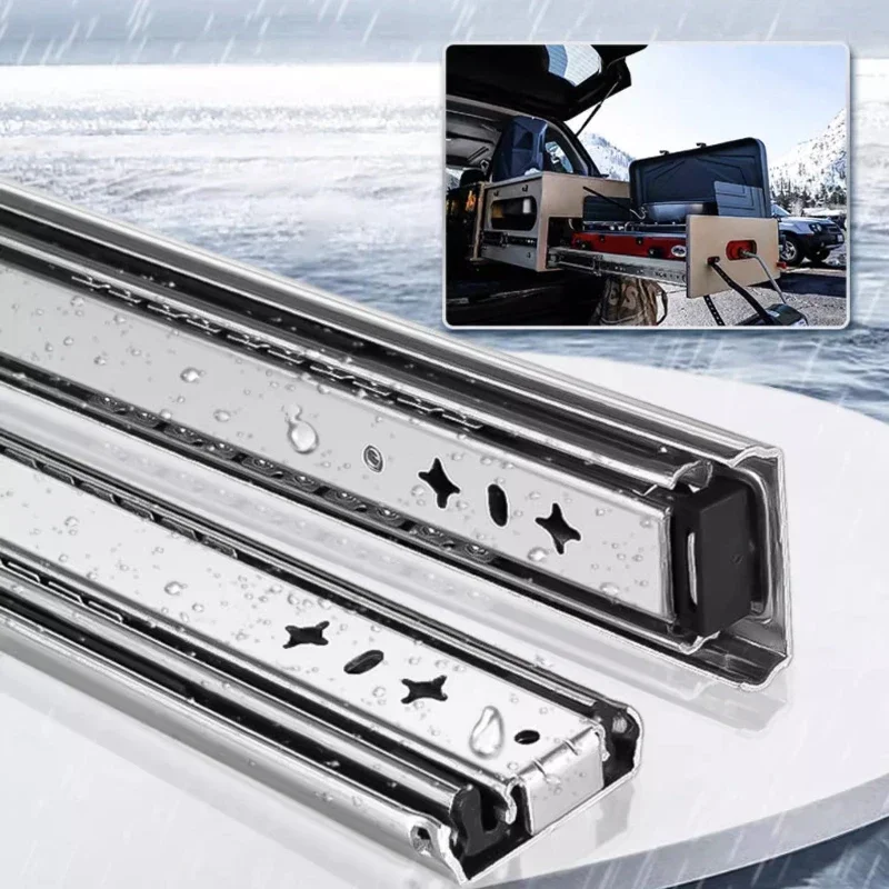 1 Pair 53mm Heavy Duty Drawer  - đánh giá và giá Drawer Slide Pair