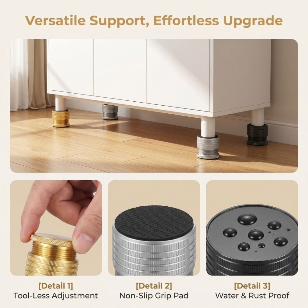 Adjustable Height Furniture Le - đánh giá và giá Furniture Leveling Hardware