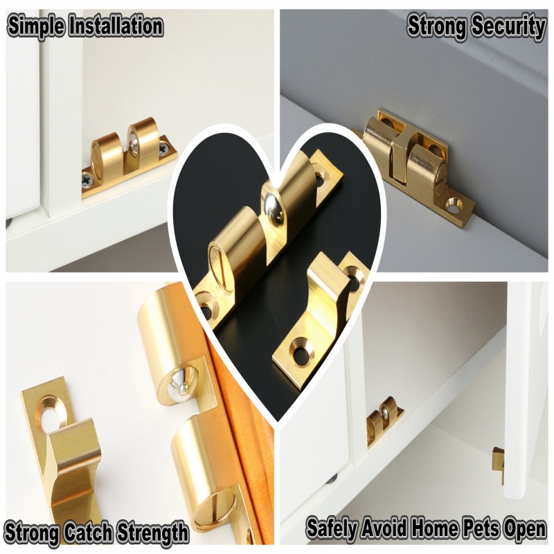 3/6pcs Cabinet Closet Door Bal - đánh giá và giá Furniture Hardware Products