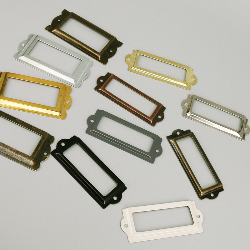 4 Chiếc Cổ Tag Sắt Nhãn Khung  - đánh giá và giá Furniture Hardware Names