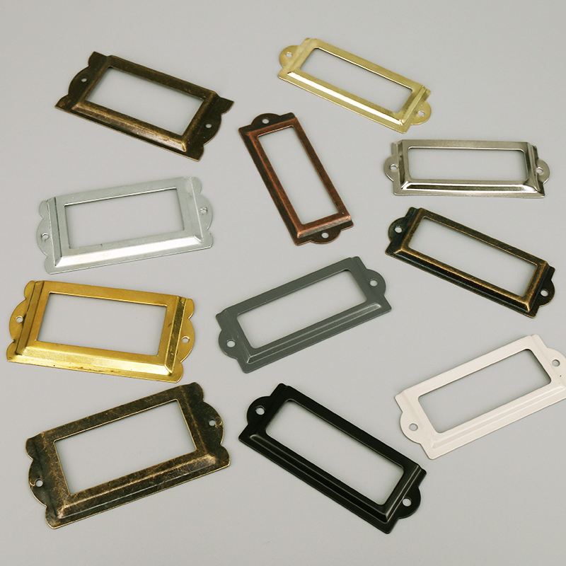 4 Chiếc Cổ Tag Sắt Nhãn Khung  - đánh giá và giá Furniture Hardware Names