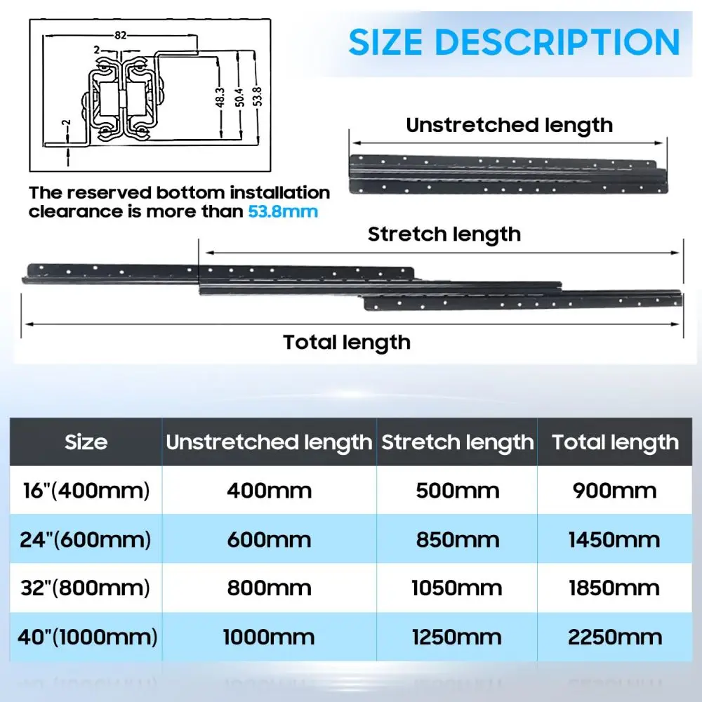 Undermount Heavy Duty Drawer S - đánh giá và giá Drawer Slide Pair
