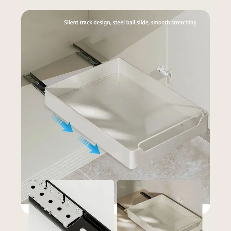 New Kitchen Storage Rack with  - đánh giá và giá Drawer Slide Pair