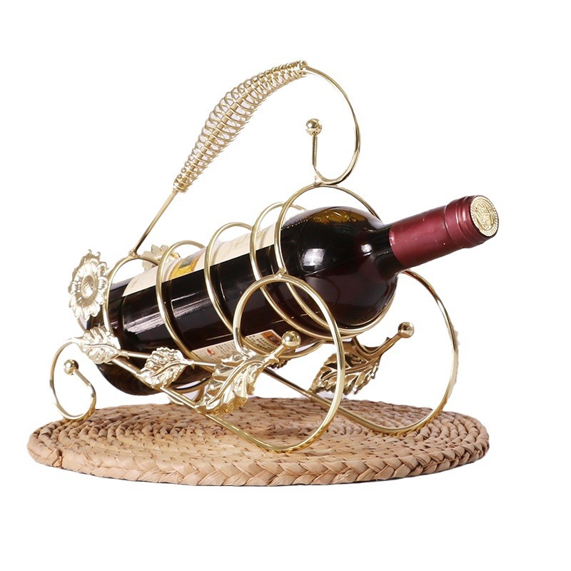 Creative Moon Shape Metal Wine - đánh giá và giá Shelf Bracket Pair