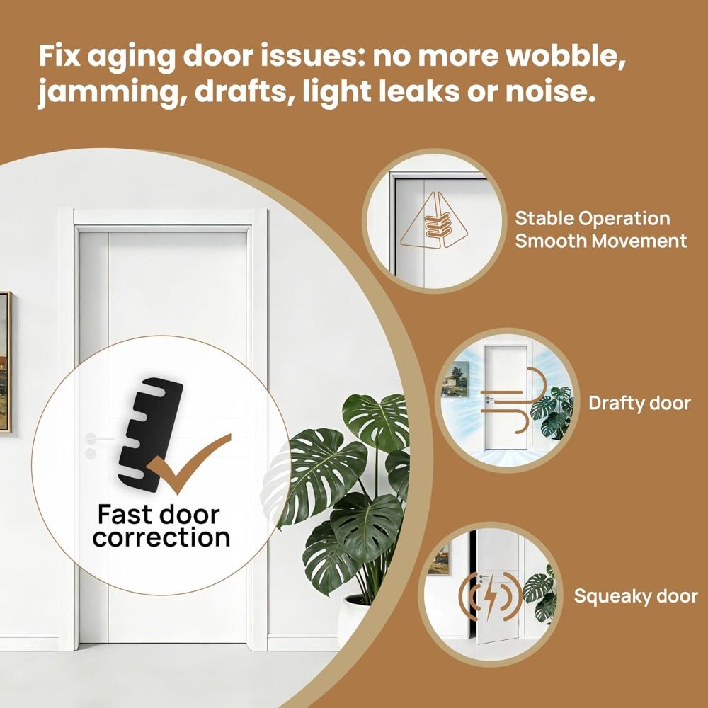 5pcs Thickness Adjustable Door - đánh giá và giá Furniture Leveling Hardware