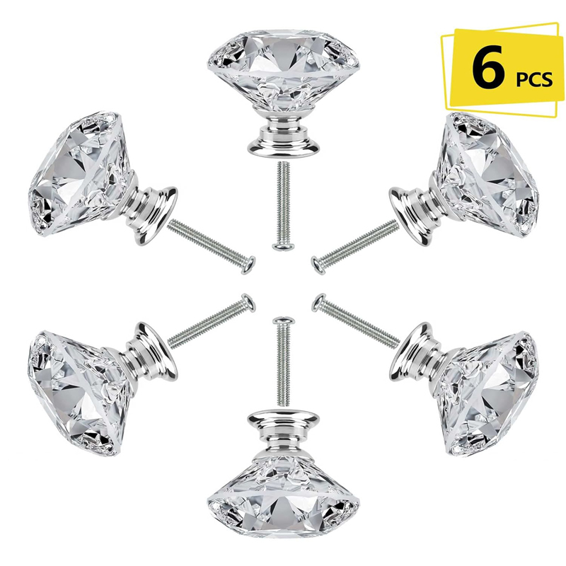 6Pcs Cabinet Knob with Screws  - đánh giá và giá Furniture Hardware Products